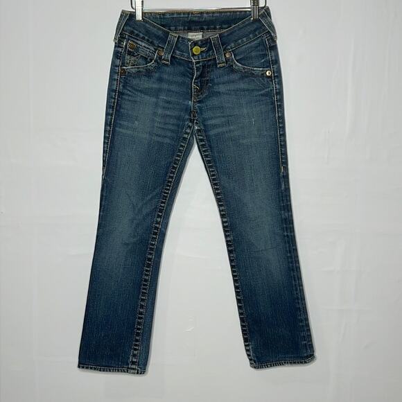 True Religion Denim - True Religion straight leg jeans size 25.